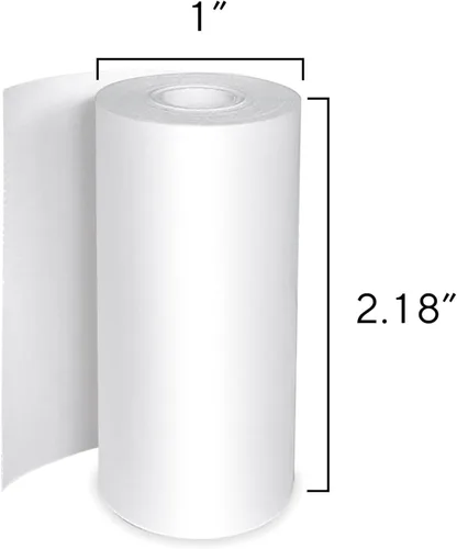 Vista 3 de Mini papel para impresora térmica, 3 calcomanías autoadhesivas + 2 rollos