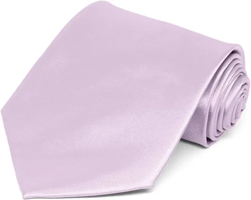 Vista 319 de tiemart Corbata de color sólido para hombre Longitud estándar