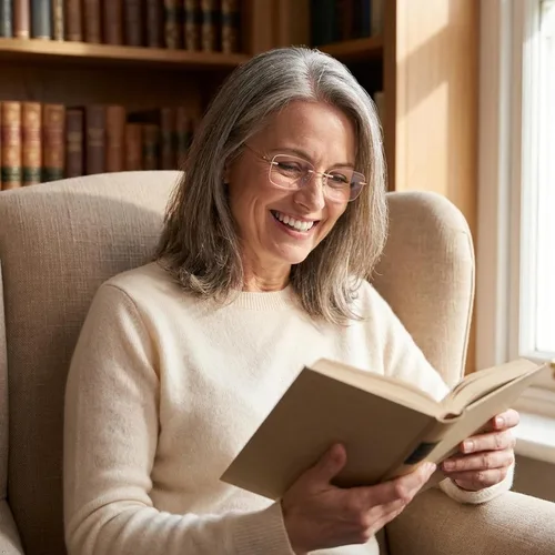 Vista 9 de Eyekepper Lentes de lectura sin marco para mujer, lectores ligeros sin montura para mujer