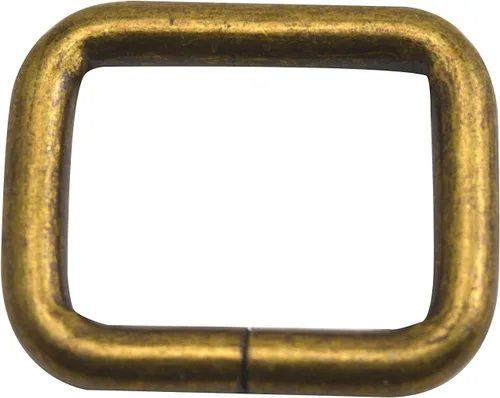 Vista 5 de Wuuycoky Bronze Rectangle Rings Loop Ring No Welded for Strap Webbing Belts Buckle