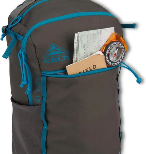 Vista 9 de Mochila de Senderismo Diurno Kelty Asher, Capacidad de 18-85 Litros, Mochila de Senderismo, Mochilero y Viaje para Hombres y Mujeres, Compatible