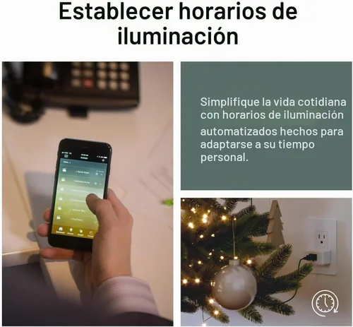 Vista 4 de Legrand Radiant® Enchufe inteligente Wi-Fi Matter requiere Hub Matter 15A, configuración fácil, compatibilidad mejorada con Apple HomeKit, Google