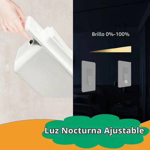 Vista 5 de Interruptor inteligente de Martin Jerry, interruptor de luz inteligente WiFi de 2 canales para tu hogar inteligente, compatible con dispositivos