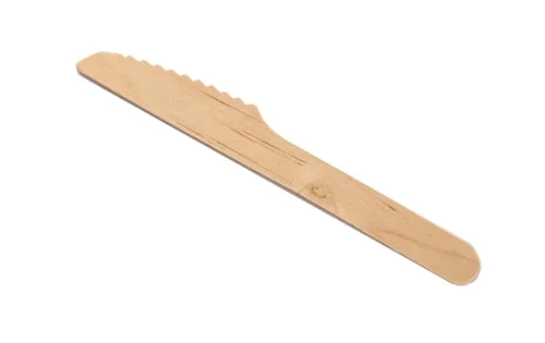 Vista 2 de Pantryware Essentials Pantry Knive 158-100 Cuchillos desechables de madera, 0.5 pulgadas de alto, 1 pulgada de ancho, 6 pulgadas de largo