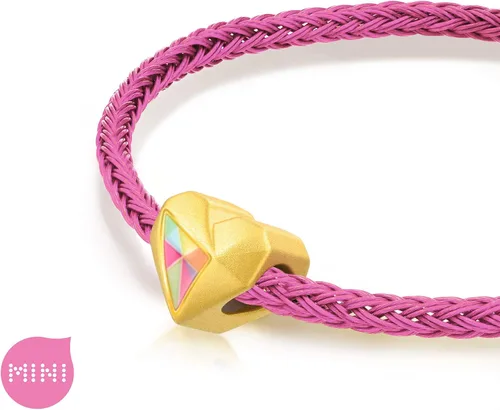 Vista 5 de CHOW SANG SANG 999 91836C - Pulsera de oro macizo de 24 quilates para mujer