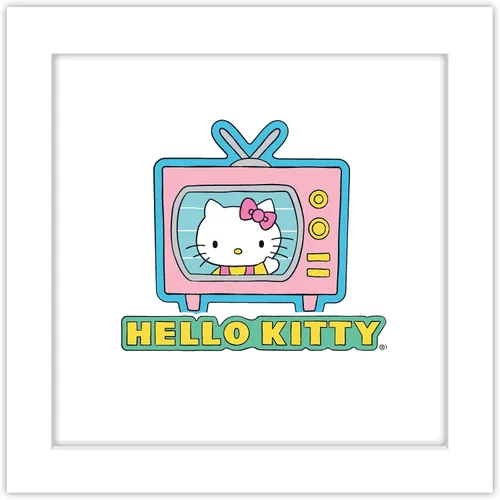 Vista 11 de Trends International Gallery Pops Sanrio Hello Kitty - Póster gráfico de pared con diseño de Hello Kitty, 12.00 x 12.00 pulgadas, versión de marco