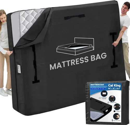 Vista 16 de Bolsas de colchón para almacenamiento en movimiento, funda Gris