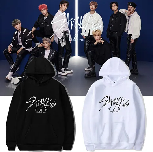 Vista 4 de Kpop Stray - Sudadera con capucha para niños