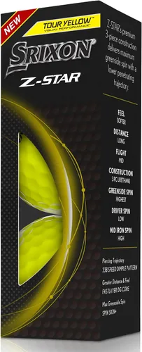 Vista 9 de Srixon Pelotas de golf Z-Star