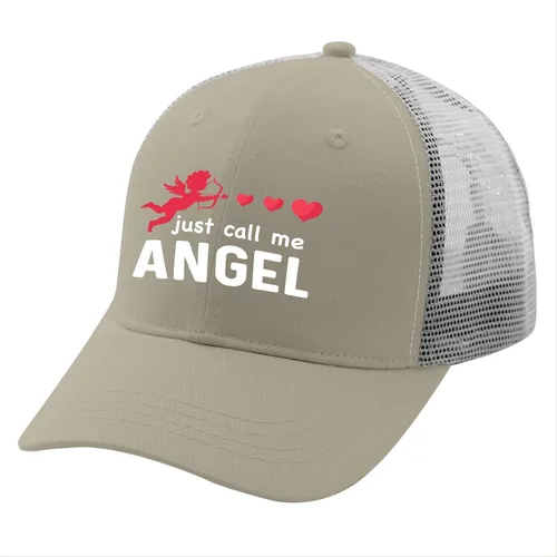 Vista 2 de KEHUASW Mens Trucker Hats Valentines Day Hat for Men Retro Caps Breathable Ponytail Trucker Hat
