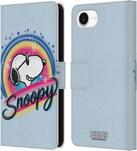 Vista 89 de Head Case Designs Funda de piel con licencia oficial de Peanuts Beach Surf Snoopy Boardwalk Airbrush compatible con Apple iPhone 11