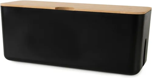 Vista 12 de Juego de Cajas de Gestión de Cables Changsuo, Cajas Organizadoras de Cables para Extensión de Cables, Tira de Alimentación, Protector Contra