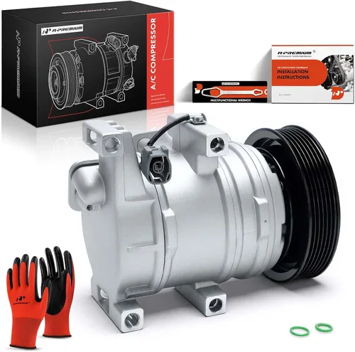 Vista 10 de A-Premium Compresor A/C con embrague compatible con Mazda 3 2.3L 2007-2009, 6 2.3L 2006-2007, turbocompresor, cuerpo Mazdaspeed