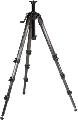 Vista 4 de Manfrotto 057 Trípode con engranaje de 3 secciones de fibra de carbono (MT057C3-G)