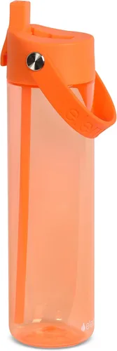 Vista 27 de Elemental Botella de agua Splash con pajilla, botella de agua reutilizable de plástico Tritan sin BPA con correa, ideal para viajes, gimnasio