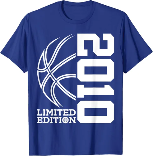 Vista 20 de Camiseta de baloncesto de 13 cumpleaños edición limitada 2010, Negro