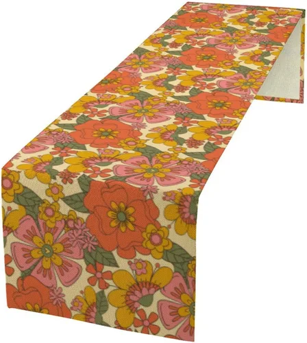 Vista 31 de Camino de mesa con estampado de piel de vaca, lino y algodón, rústico, estilo occidental, color negro, marrón, piel de vaca, para decoración