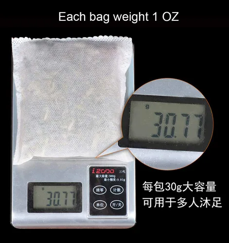 Vista 6 de Hierba de baño de pies, remojo de pies medicina china a base de hierbas para reflexología de pies, hierbas 31 oz