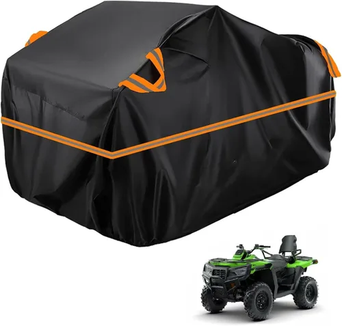 Vista 202 de Cubierta para ATV impermeable compatible con Arctic Cat H1 EFI TRV Cruiser 4x4 2011, cubierta de 210D para vehículos de 4 ruedas, cubierta para quad