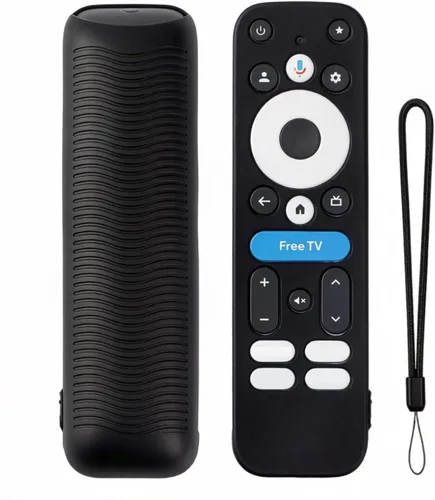 Vista 6 de Funda de protección de silicona para Google TV Box 4K Pro 2025, color azul brillante