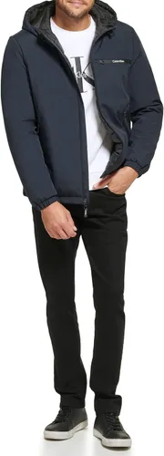 Vista 2 de Calvin Klein Men's Hooded Windbreaker