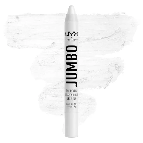 Vista 8 de NYX PROFESSIONAL MAKEUP Lápiz de Ojos Jumbo, Barra de Sombra de Ojos Mezclable y Lápiz Delineador - Black Bean (Negro)