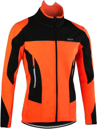 Vista 3 de ARSUXEO - Chaqueta térmica para ciclismo (forro polar)