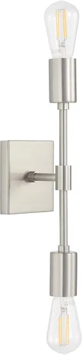 Vista 11 de Linea di Liara Berbella - Aplique de pared dorado moderno, aplique de pared para baño, apliques de pared para pasillo, lámpara de pared para latón