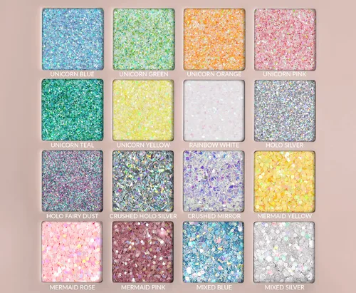 Vista 8 de MARBLERS Polvo de mica natural grueso [perla azul acero] 0.11 onzas (0.11 oz) altamente pigmentado no tóxico, vegano, libre de crueldad animal