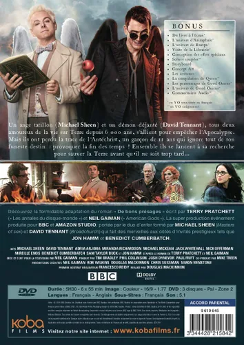Vista 2 de Good Omens (Season 1) NON-USA FORMAT, PAL, Reg.2 Import - France