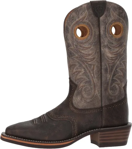 Vista 8 de ARIAT Heritage Roughstock 1000227 - Botas vaqueras estrechas con puntera cuadrada - 1000227