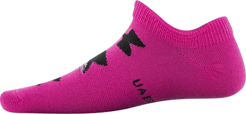 Vista 90 de Under Armour Calcetines ligeros invisibles Essential 2.0 para niños (paquete de 6)