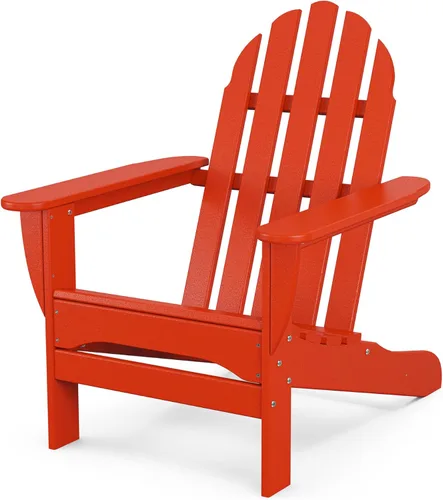 Vista 20 de POLYWOOD AD4030AR Silla clásica Adirondack para exteriores, polietileno, Aruba