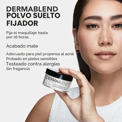 Vista 5 de Dermablend Polvo fijador suelto, 1 oz (paquete de 1)