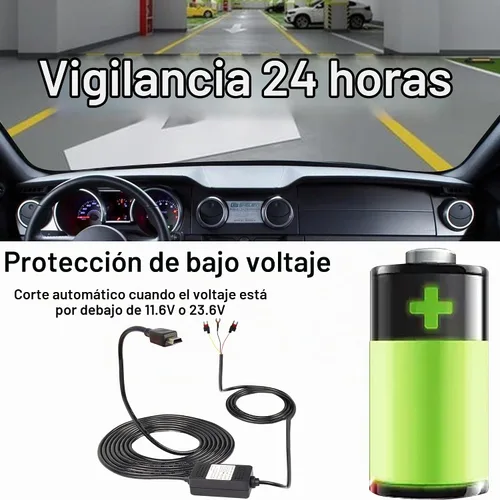 Vista 7 de MEIRIYFA Dash Cam Acc Hardwire Kit Mini USB Hardwire Dashcam Kit