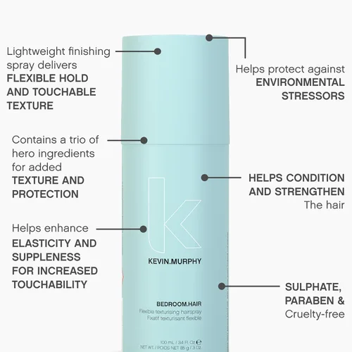 Vista 4 de Kevin Murphy - Laca para el cabello texturizante flexible, 7.9 onzas