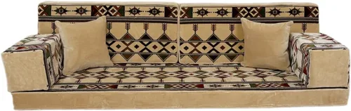 Vista 18 de arabicsofa Cojines Majlis de piso tradicionales: asientos modulares Diwan seccionales