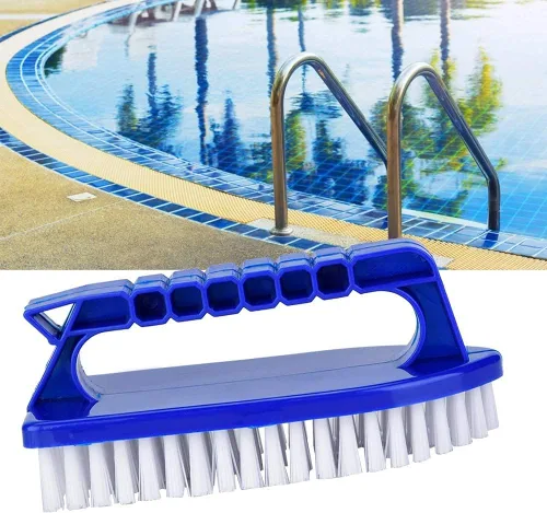 Vista 7 de Piscina Paso Esquina Cepillo de mano Puerta Ventana Herramientas con Mango Antideslizante Fino