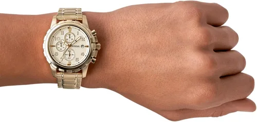 Vista 5 de Fossil Dean - Reloj cronógrafo de cuarzo de acero inoxidable para hombre