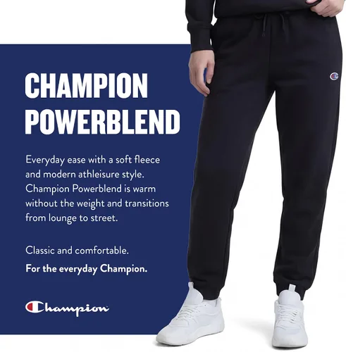 Vista 6 de Champion Pantalones de vellón cómodos para mujer, 31" chocolate ( Bitter Chocolate )