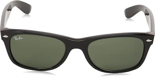 Vista 2 de Ray-Ban NEW WAYFARER - Lentes de marco negro verde cristal de 2047in no polarizadas Negro
