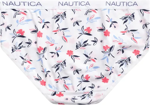 Vista 6 de Nautica Ropa interior para niñas - Calzoncillos de algodón elástico paquete de 10