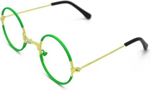 Vista 6 de JINHUIBBA Encanto Mirabel - Disfraz de niña con marco de lentes con aretes para disfraz de princesa Halloween cumpleaños disfraz
