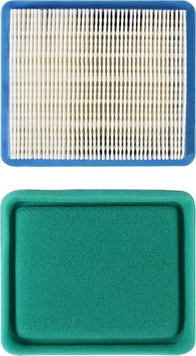 Vista 5 de Paquete de 3 filtros de aire para cortacésped 491588S 491435S + prefiltro para BS 625E 675EX 725EX 625-675 Series, Toro 20332 20334, Honda