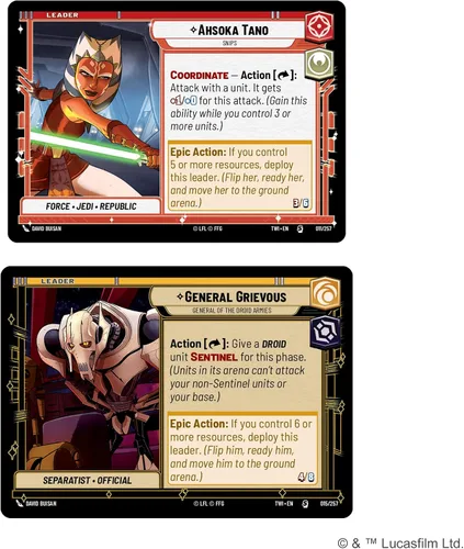 Vista 5 de Star Wars: Juego de inicio TCG ilimitado Crepúsculo de la República