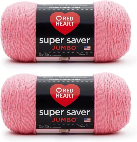Vista 113 de Red Heart Super Saver Jumbo Ovillo de lana, Amatista