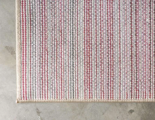 Vista 165 de Unique Loom Colección Solo - Alfombra de área Calabasas (3 pies 3 pulgadas x 5 pies 3 pulgadas, rectangular, rojo)