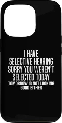 Vista 10 de iPhone 16 Funny Sarcastic Humor Quote Joke Saying Gifts for Men Women Case