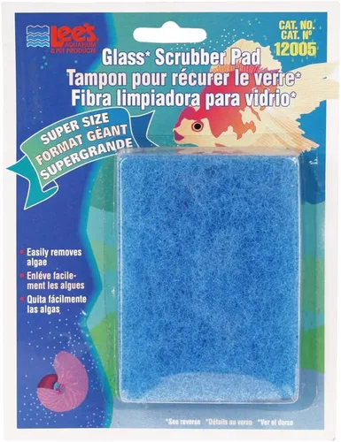 Vista 3 de Lee's Pet Products ALE12005 Almohadilla de depuradora de algas de vidrio grueso para acuario