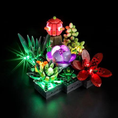 Vista 22 de Kit de iluminación LED Briksmax para árbol bonsái – Compatible con el modelo de bloques de construcción Lego 10281 – no incluye el set de Lego